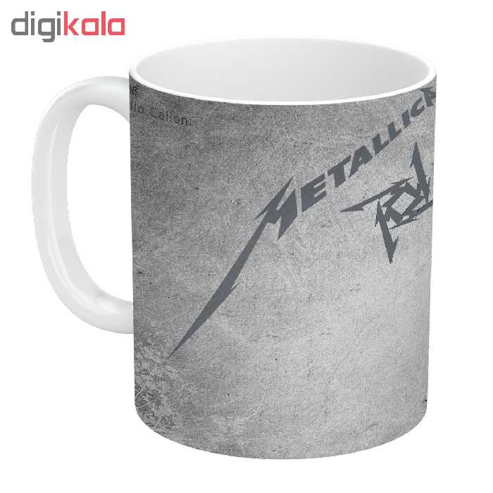 ماگ طرح گروه متالیکا مدل NI507