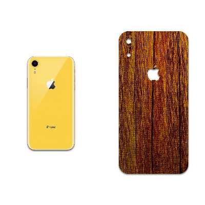 برچسب پوششی ماهوت مدل Orange-Wood مناسب برای گوشی موبایل اپل iPhone XR