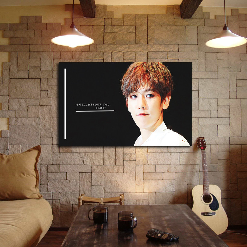 تابلو شاسی مدل baekhyun کد 24 | دنیای قاب