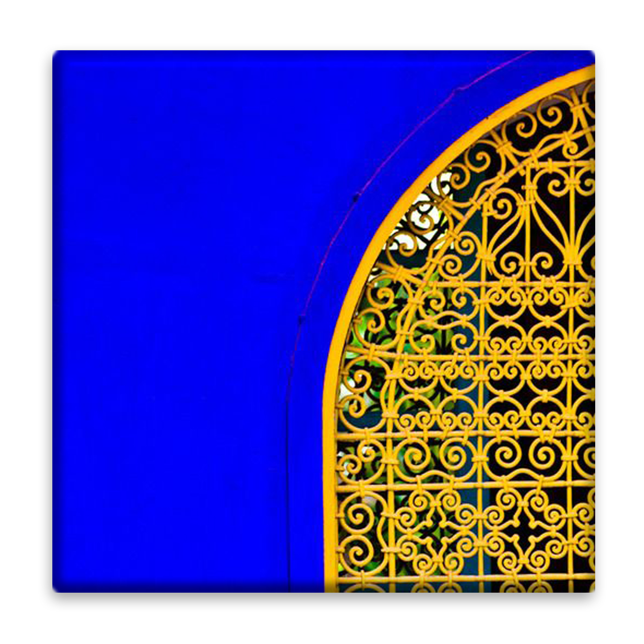 زیر لیوانی  مدل پنجره فرفورژه کد    4710078_3380