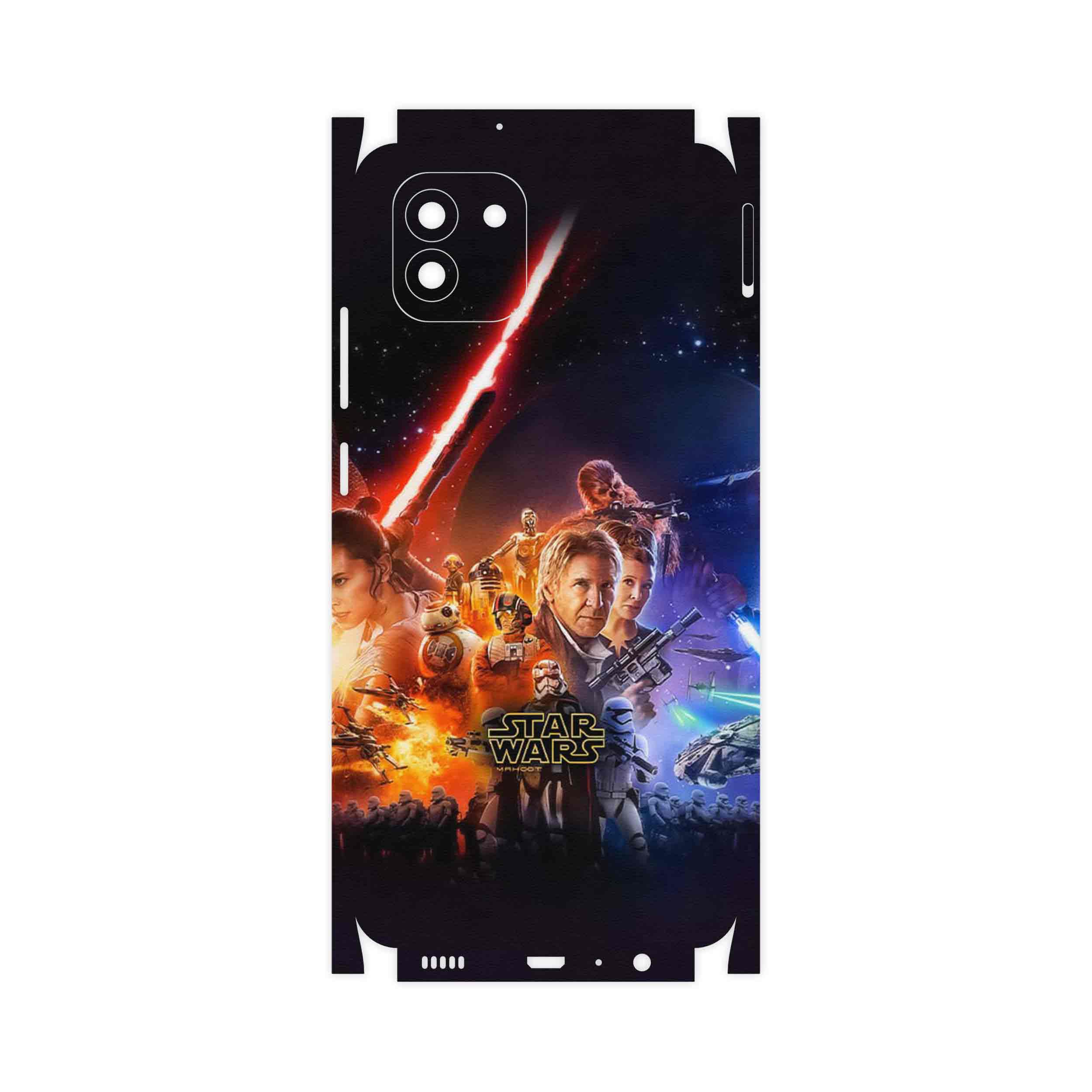 برچسب پوششی ماهوت مدل Star Wars-FullSkin مناسب برای گوشی موبایل سامسونگ Galaxy A03
