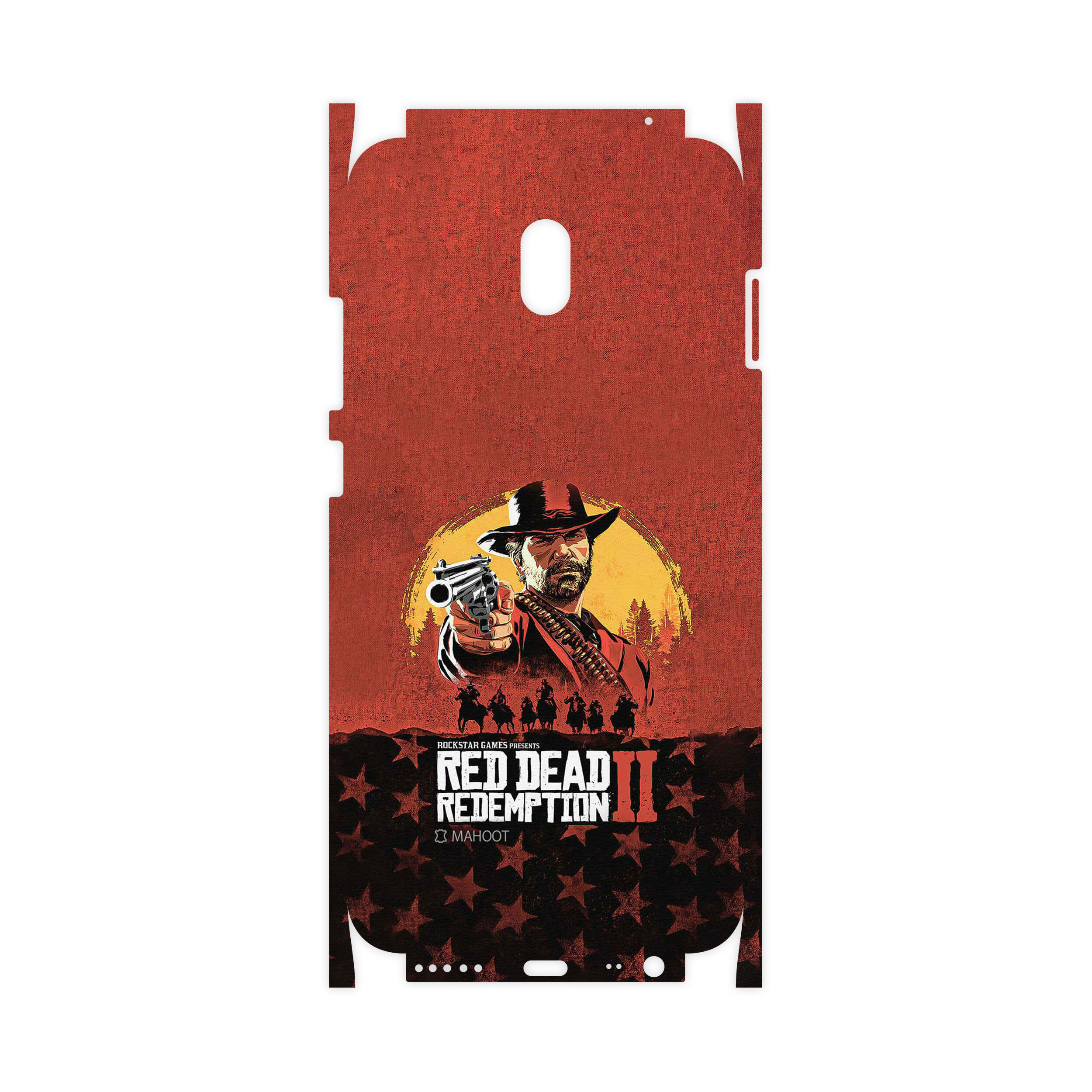 برچسب پوششی ماهوت مدل Red-Dead-Redemption-Game-FullSkin مناسب برای گوشی موبایل شیائومی Redmi 8A