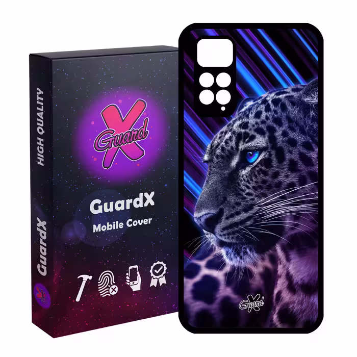کاور گارد ایکس طرح Leopard مدل Glass10206 مناسب برای گوشی موبایل شیائومی Redmi Note 11S/ Note 11 4G