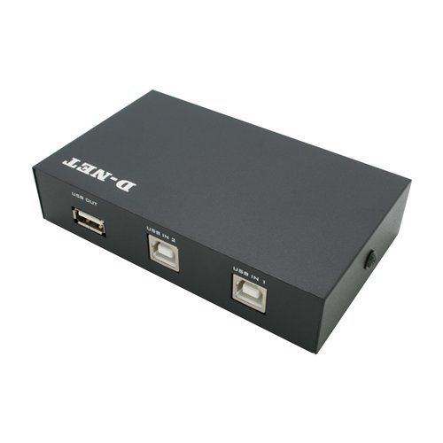 دیتا سوییچ دستی 1/2 D-NET USB - یاسین کامپیوتر