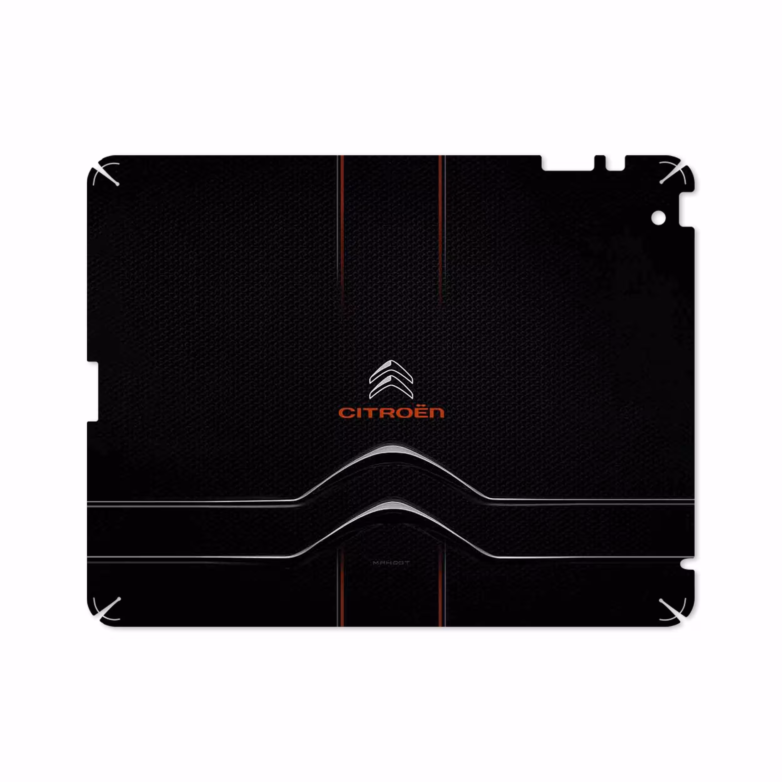 برچسب پوششی ماهوت مدل Citroen مناسب برای تبلت اپل iPad 2 2011 A1396