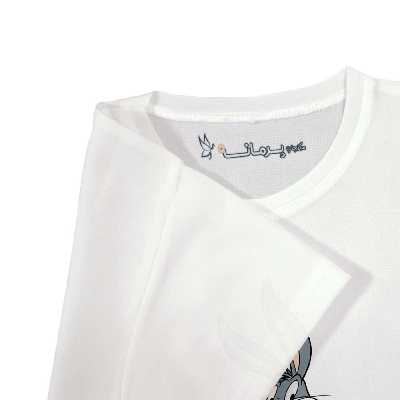 تی شرت بچگانه پرمانه طرح باگز بانی کد pmt.4022