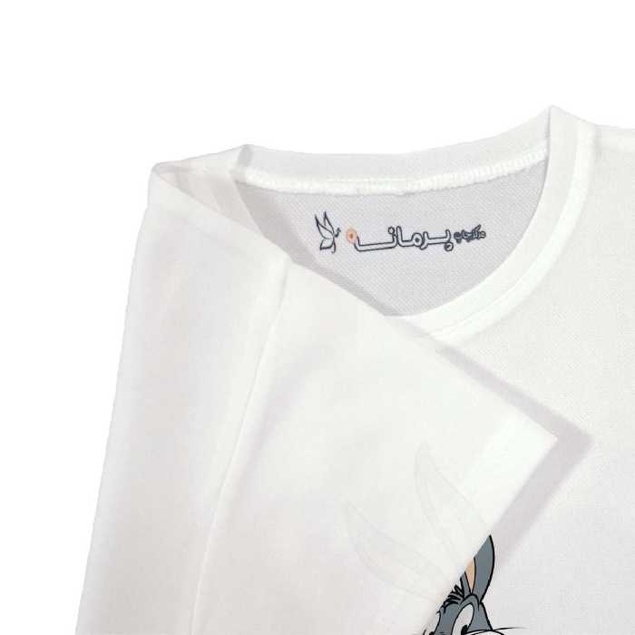 تی شرت بچگانه پرمانه طرح باگز بانی کد pmt.4022