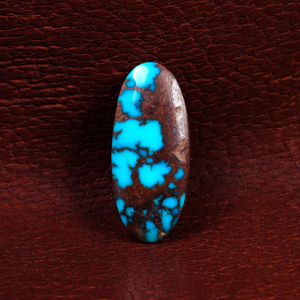 نگین فیروزه شجری کد 15268 - جواهری مشاهیر