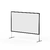 ارسال فوری   ضمانت اصالت کالا   پرده نمایش ایستاده ونبو 100 اینچ مدل wanbo folding projector screen
