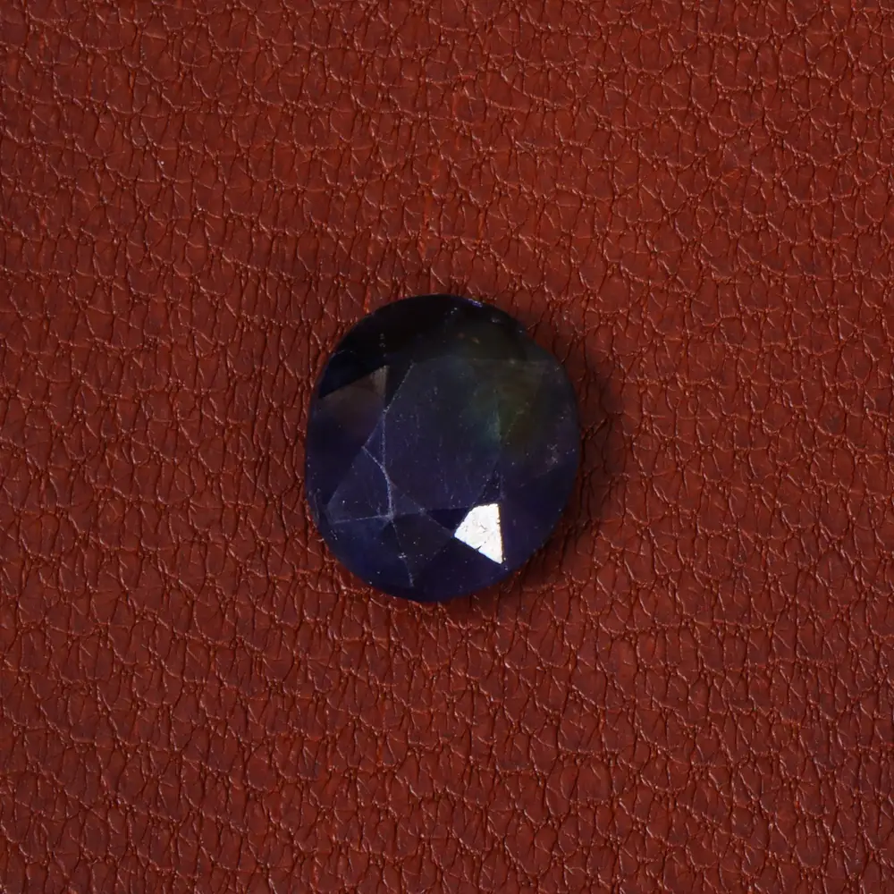 نگین یاقوت کبود کد 26892 - جواهری مشاهیر