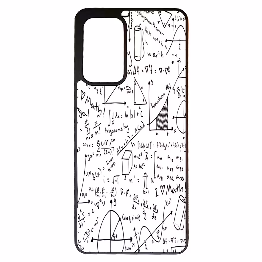 کاور طرح ریاضی کد 1146 مناسب برای گوشی موبایل سامسونگ galaxy a52