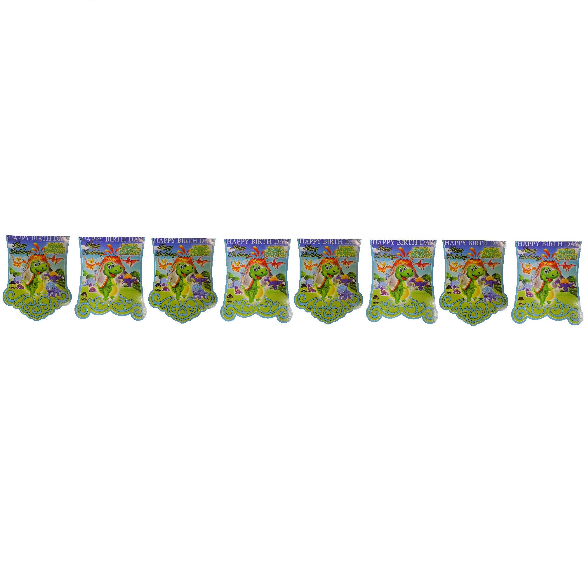 ریسه تولد مسترتم طرح دایناسور