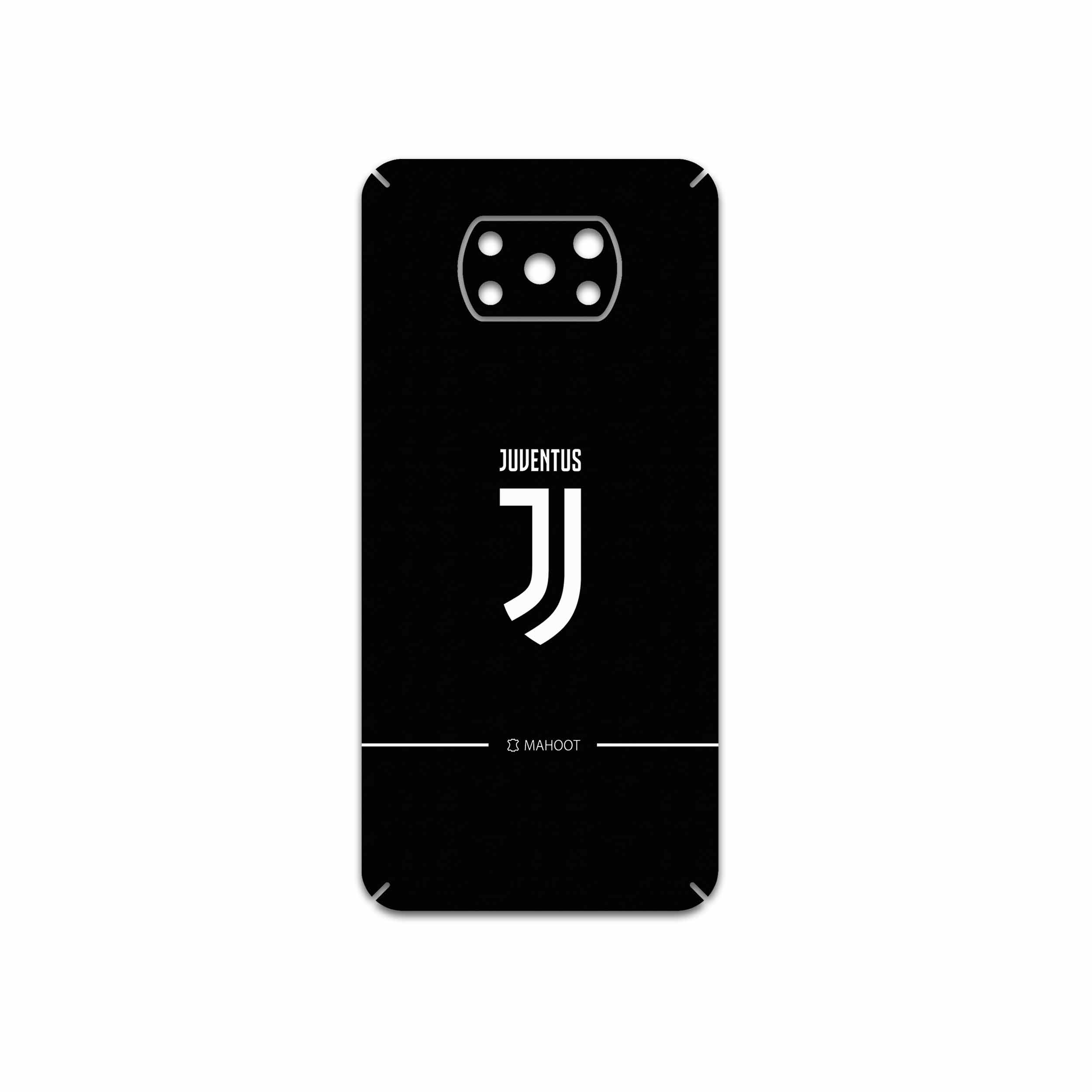 برچسب پوششی ماهوت مدل Juventus مناسب برای گوشی موبایل شیائومی Poco X3 Pro