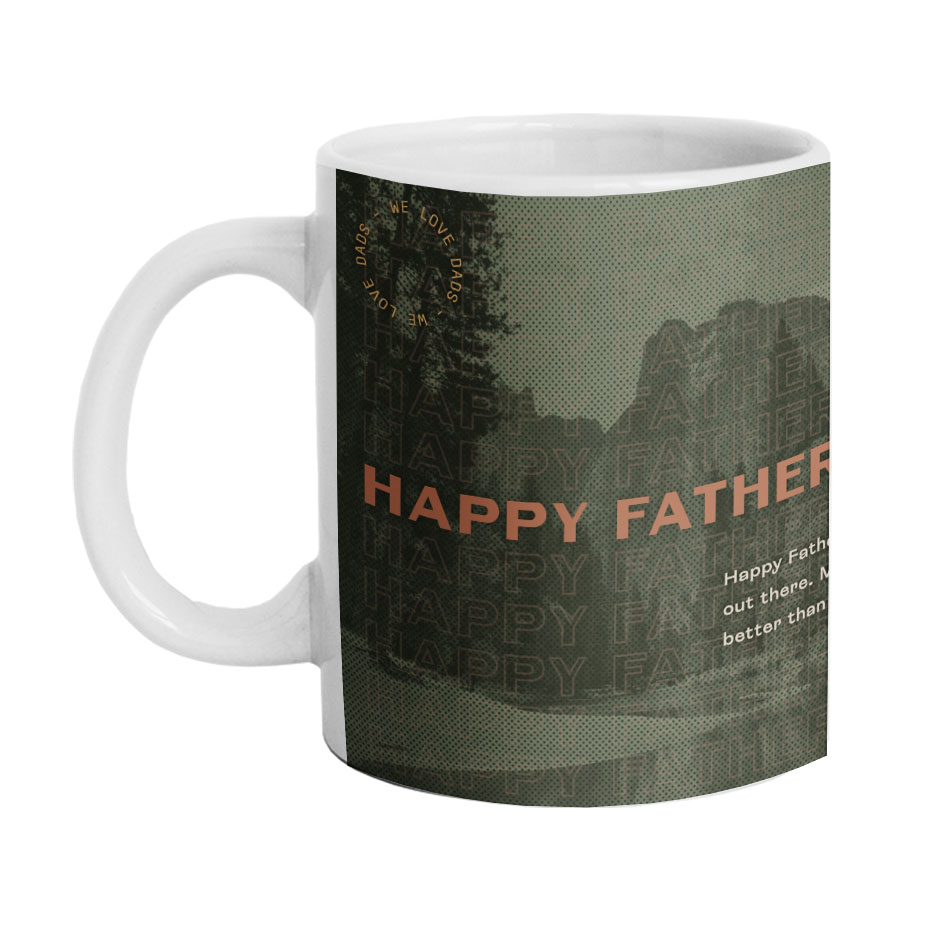 ماگ دارلی طرح روز پدر مدل MG1211