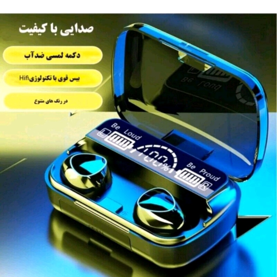 هندزفری بلوتوثیm10مدلnewest با ارسال رایگان