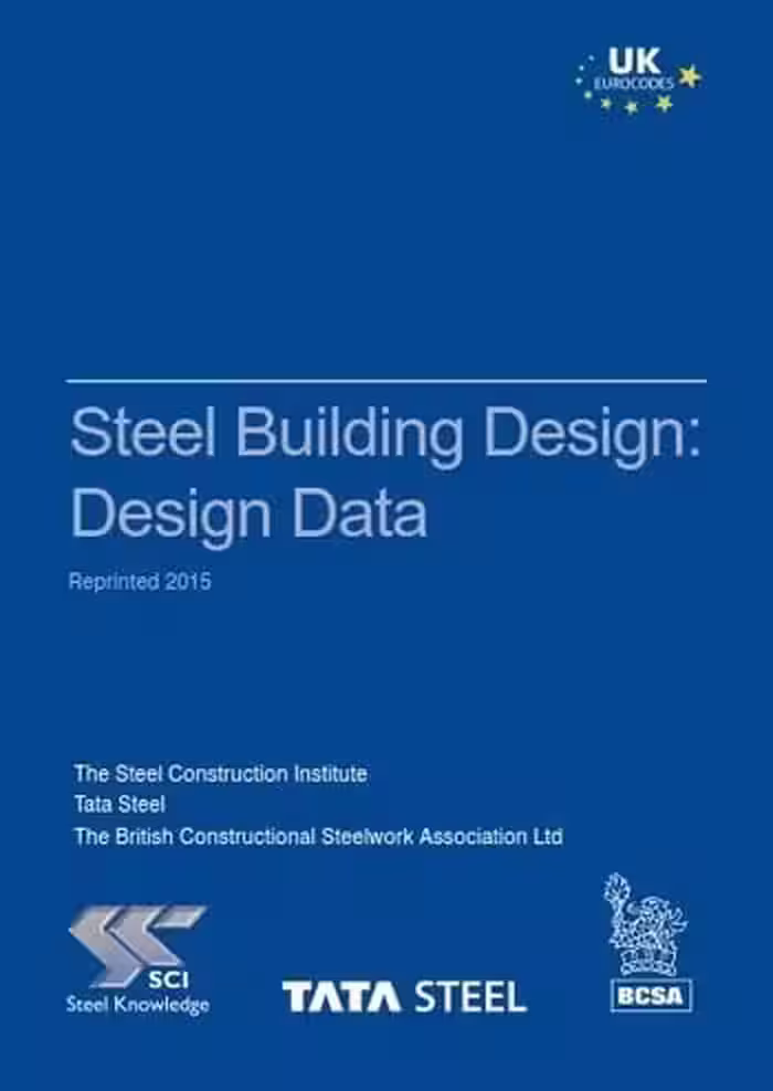 󾕇 دانلود کتاب The Steel Construction Institute, Steel Building Design - Design Data, 2015 - دانلود کتاب های دانشگاهی