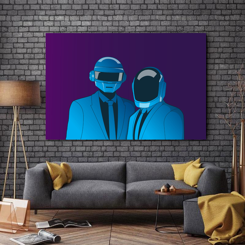 تابلو شاسی طرح Deft Punk کد A302