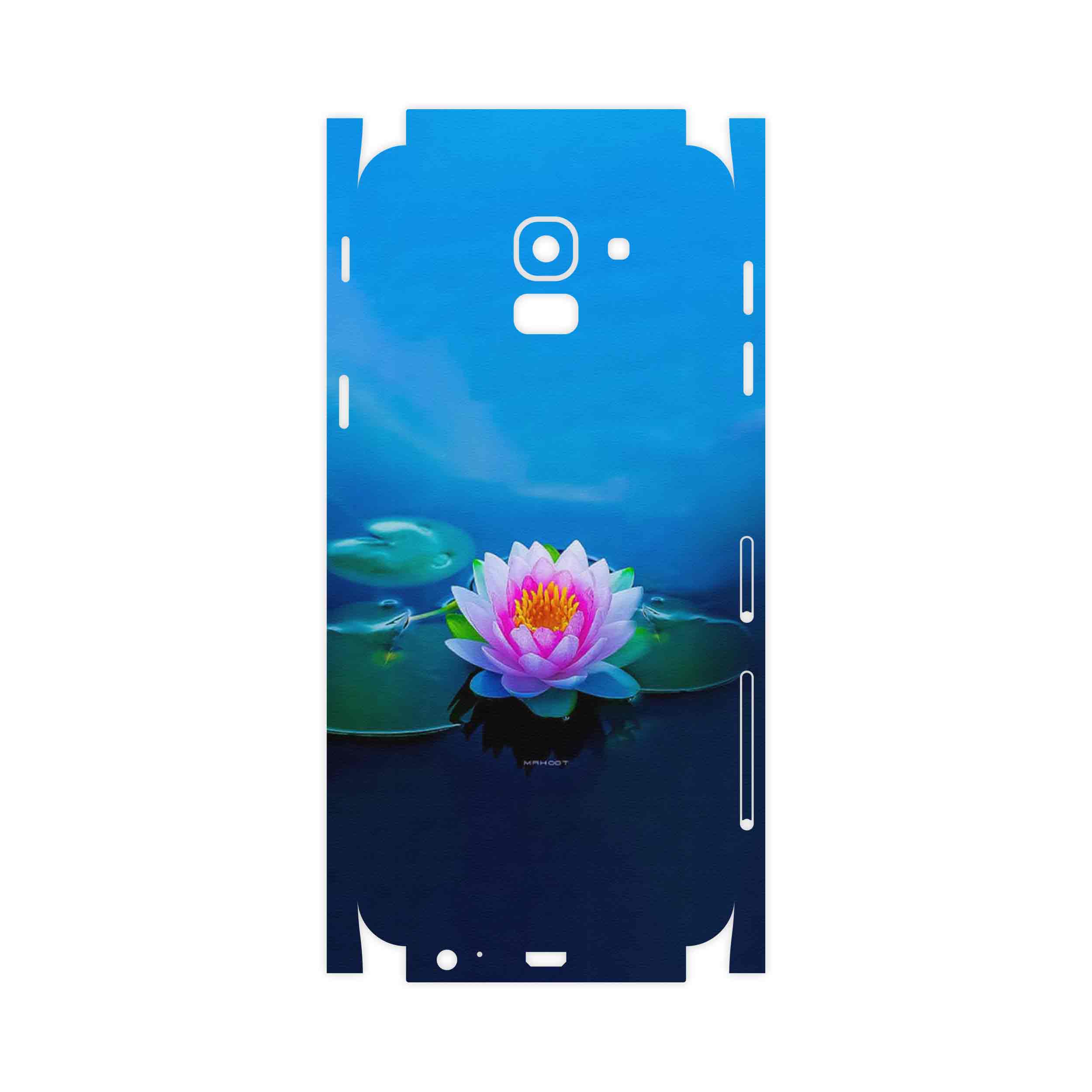 برچسب پوششی ماهوت مدل Lotus-FullSkin مناسب برای گوشی موبایل سامسونگ Galaxy J6