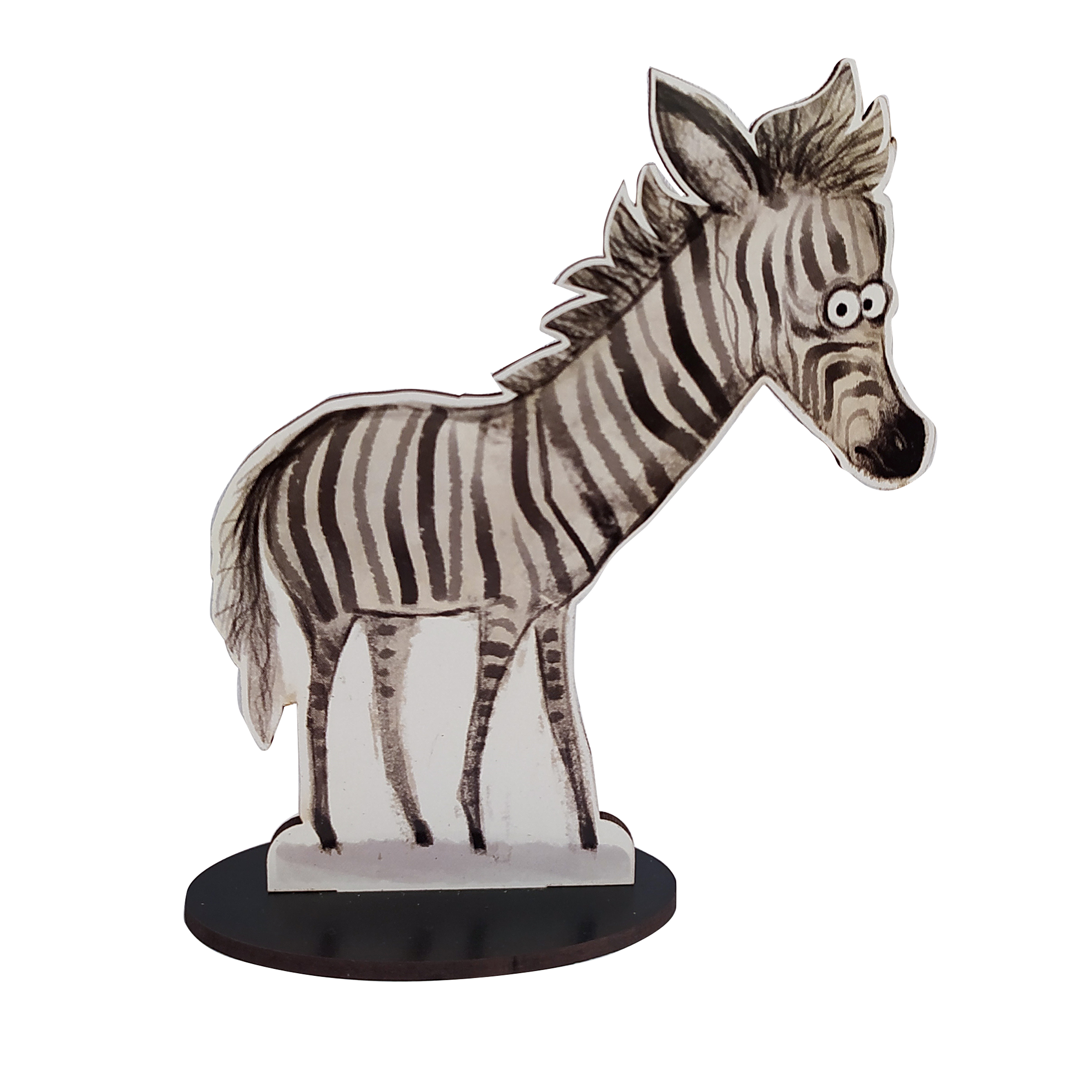 استند رومیزی تزیینی مدل گورخر