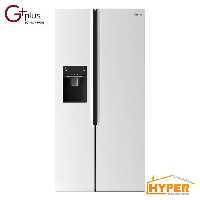 یخچال فریزر ساید بای ساید جی پلاس GSS-M7620W سفید