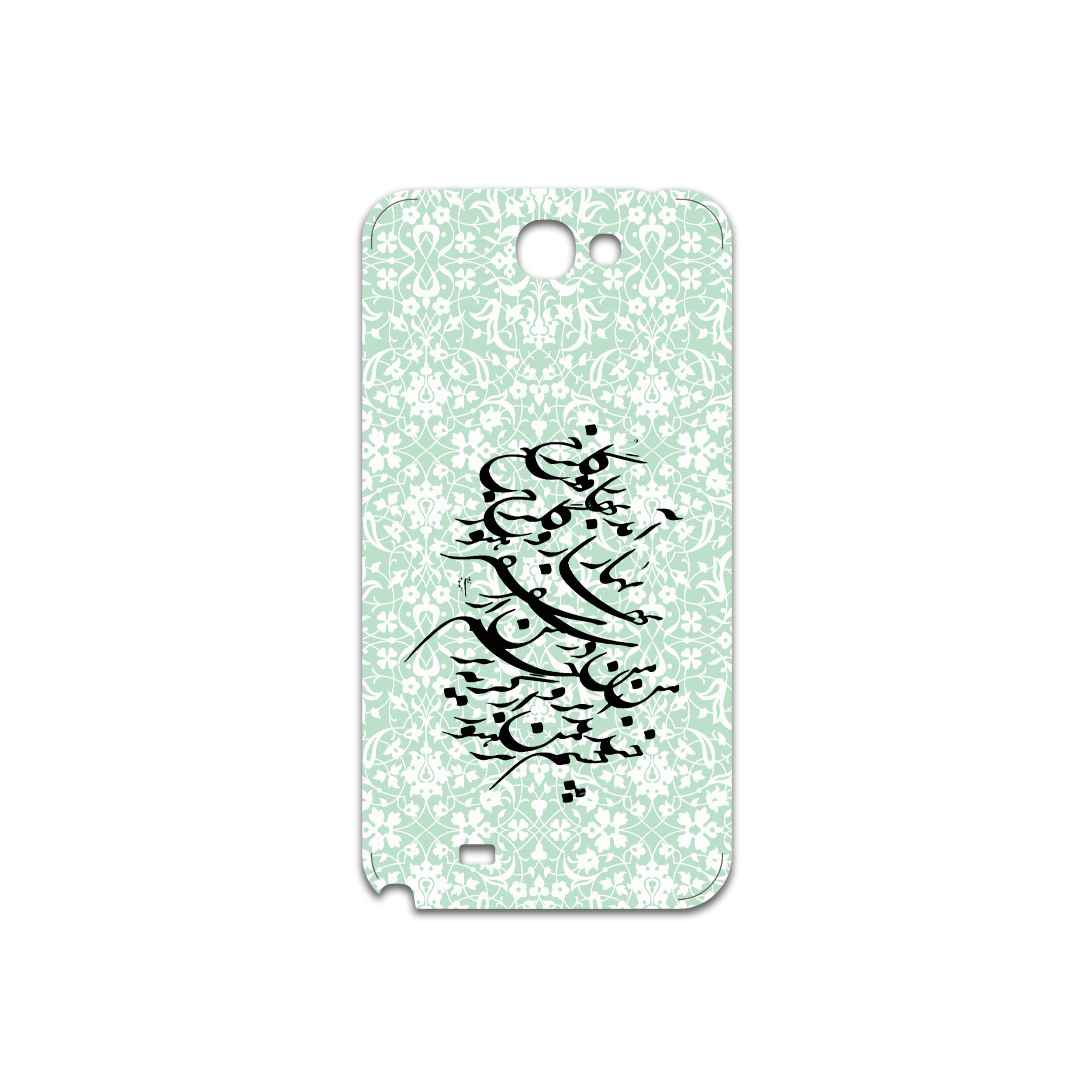 برچسب پوششی ماهوت مدل Nastaliq-3 مناسب برای گوشی موبایل سامسونگ Galaxy Note 2