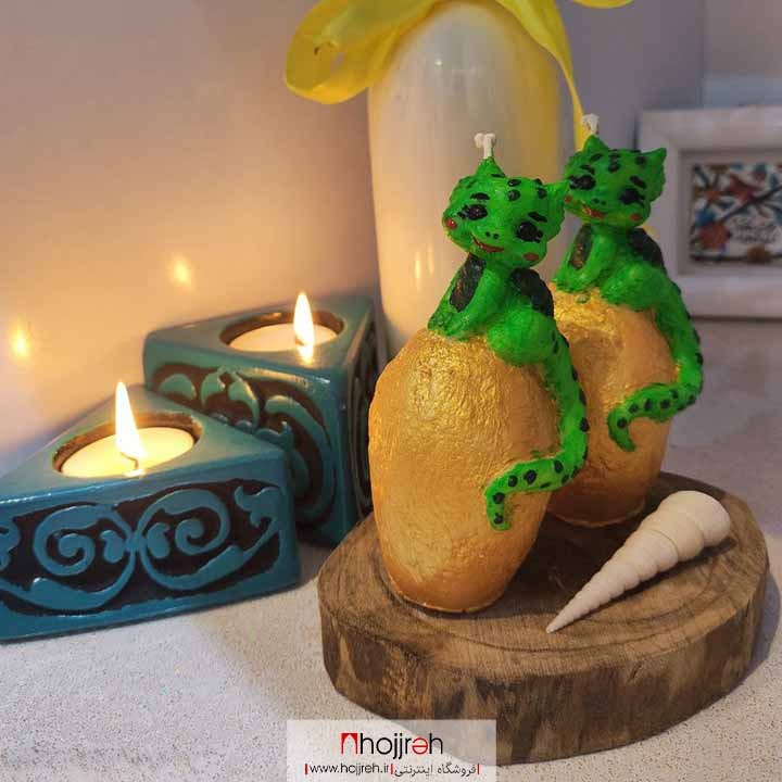 اطلاعات ، قیمت و خرید شمع اژدهای تخم مرغی نماد سال 1403 کد EL16