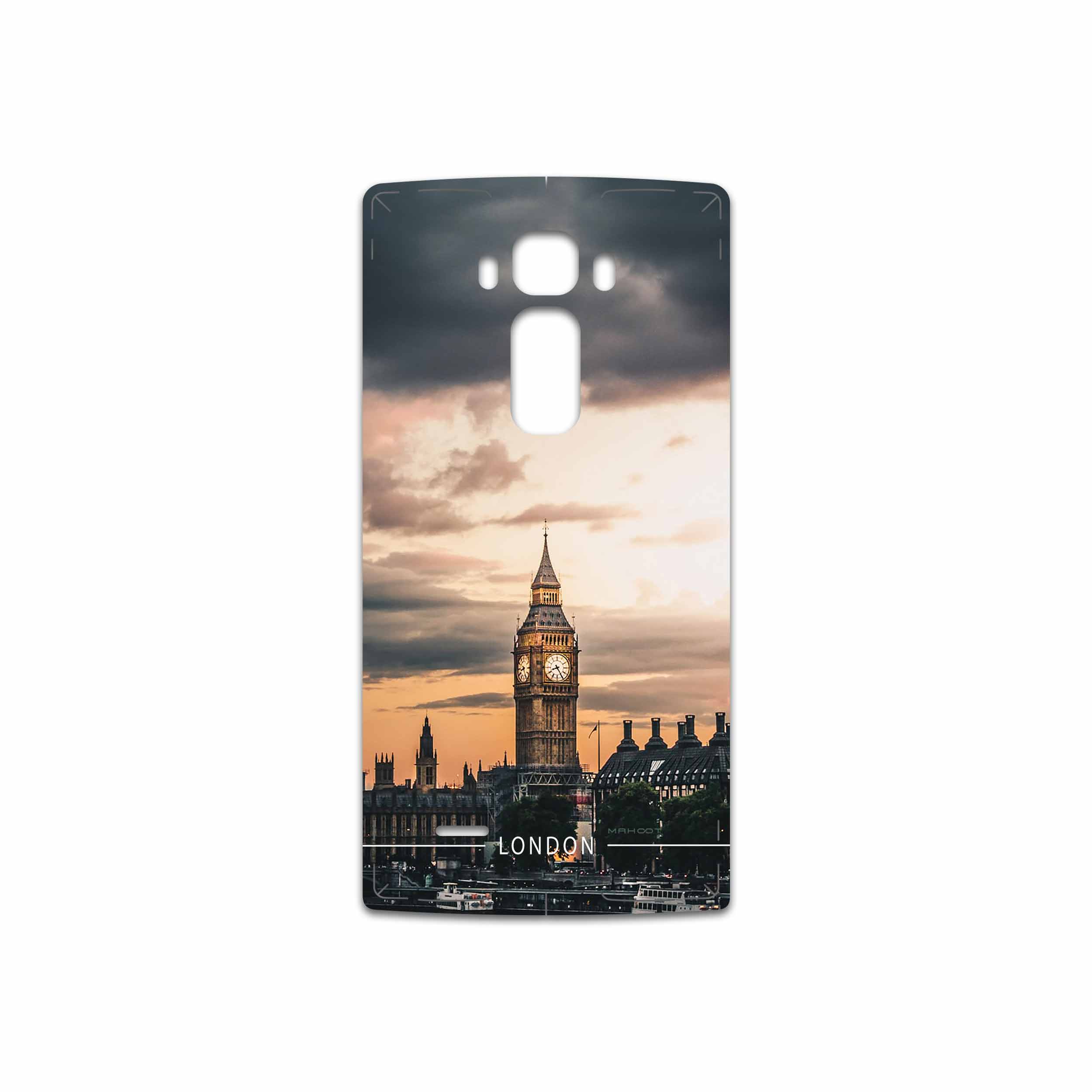 برچسب پوششی ماهوت مدل London City مناسب برای گوشی موبایل ال جی G Flex 2