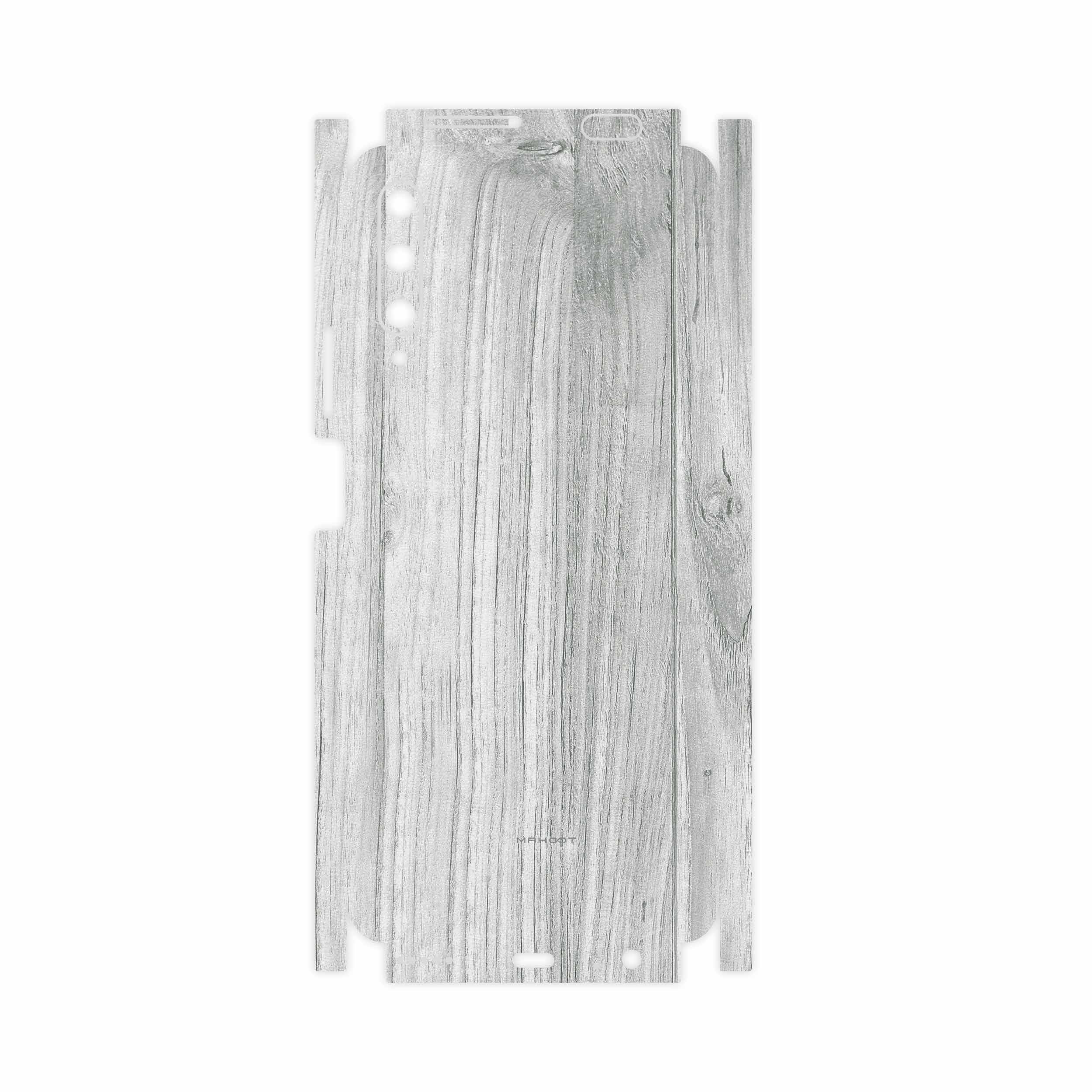 برچسب پوششی ماهوت مدل White Wood-FullSkin مناسب برای گوشی موبایل هوآوی Y9S
