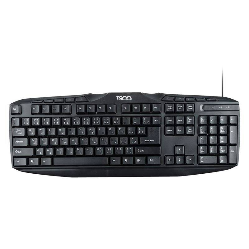 کیبورد با سیم تسکو مدل TK 8020N