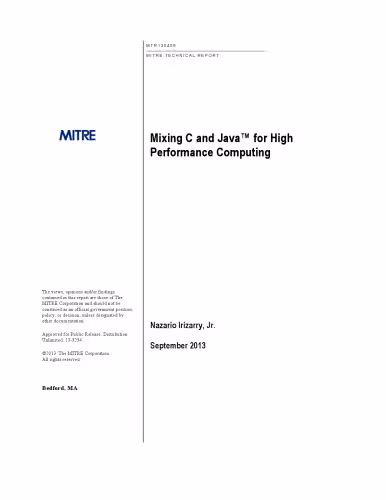 خرید و دانلود نسخه کامل کتاب Mixing C and Java™ for High Performance Computing.