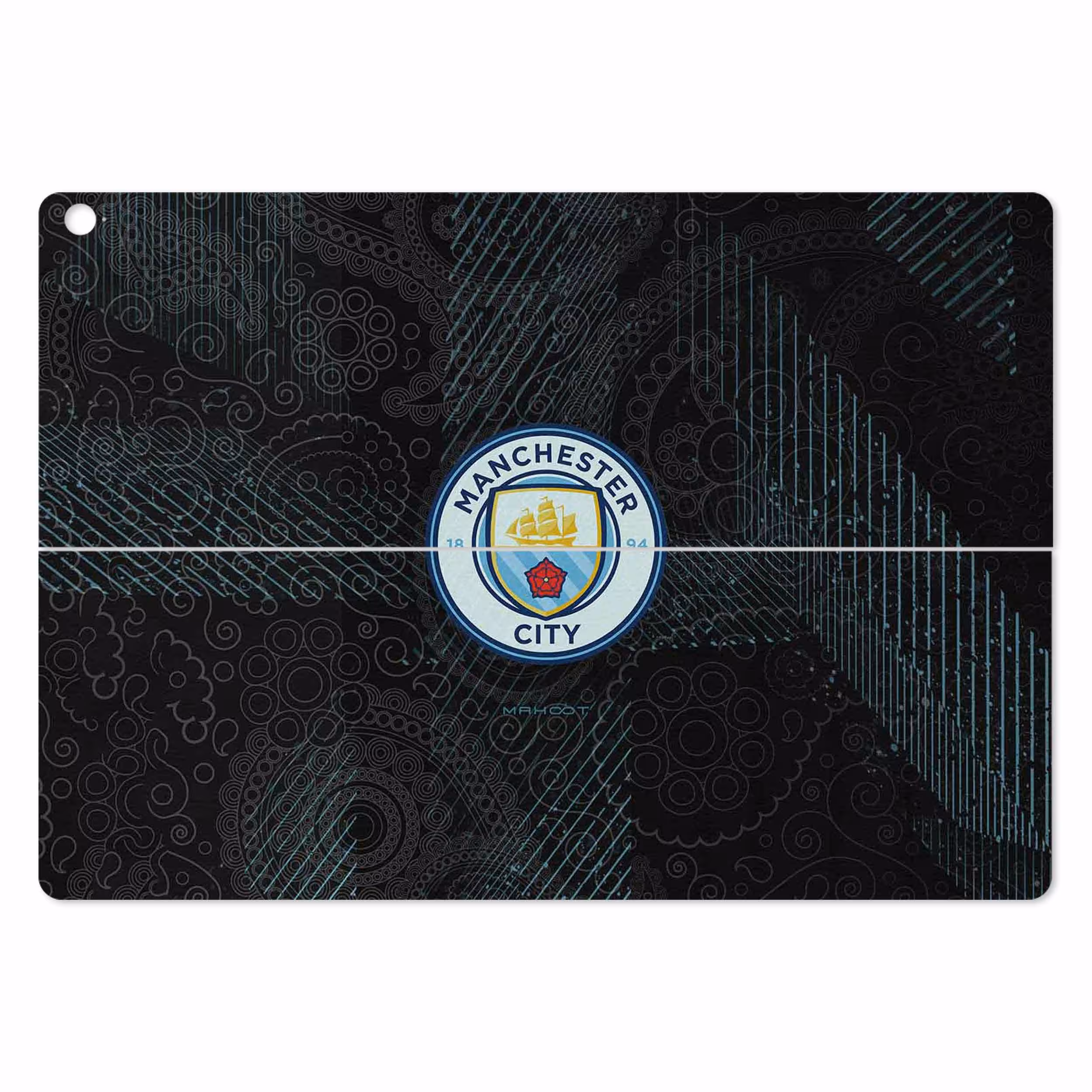 برچسب پوششی ماهوت مدل Manchester-City مناسب برای تبلت ایسوس Transformer 3 Pro 2016