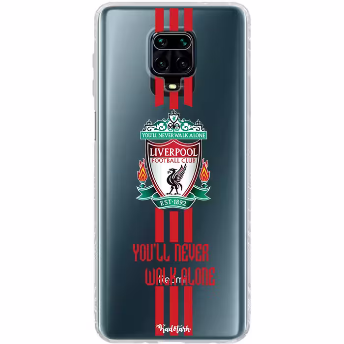 کاور طرح Liverpool مناسب برای گوشی موبایل شیائومی Redmi Note 9S / 9Pro