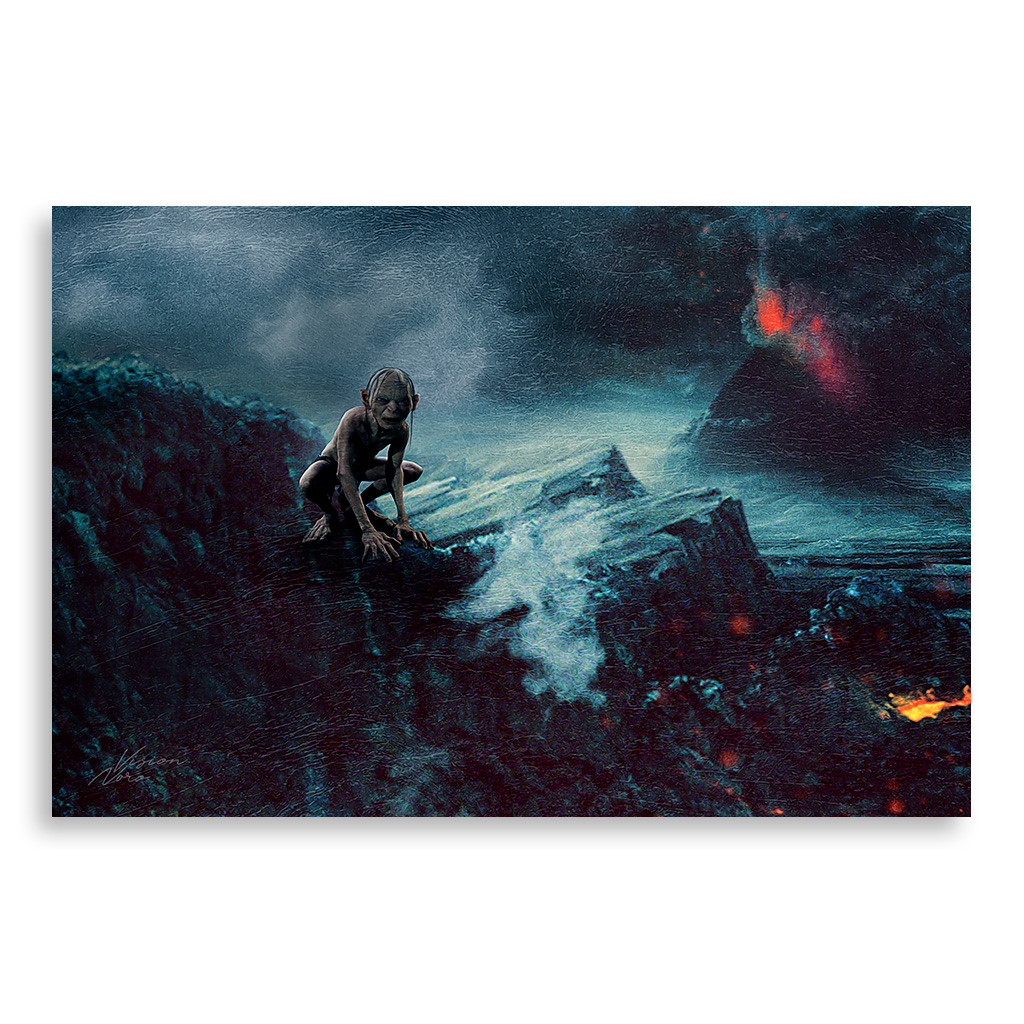 تابلو شاسی طرح فیلم ارباب حلقه ها The Lord of the Rings مدل NV0423