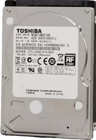 هارد اینترنال 1ترابایت Toshiba مدل MQ01ABD100