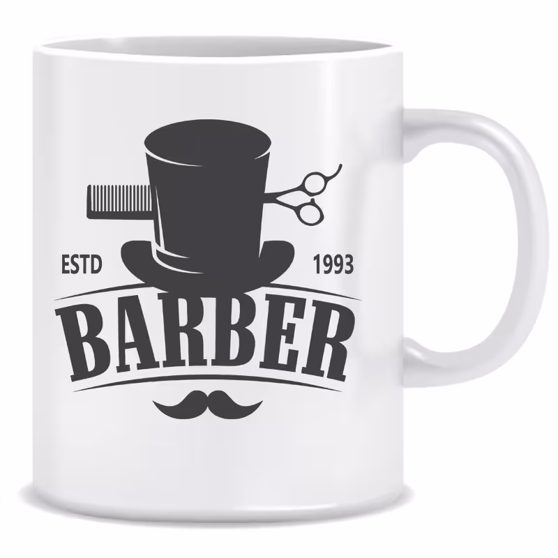 ماگ طرح BARBER کد 142