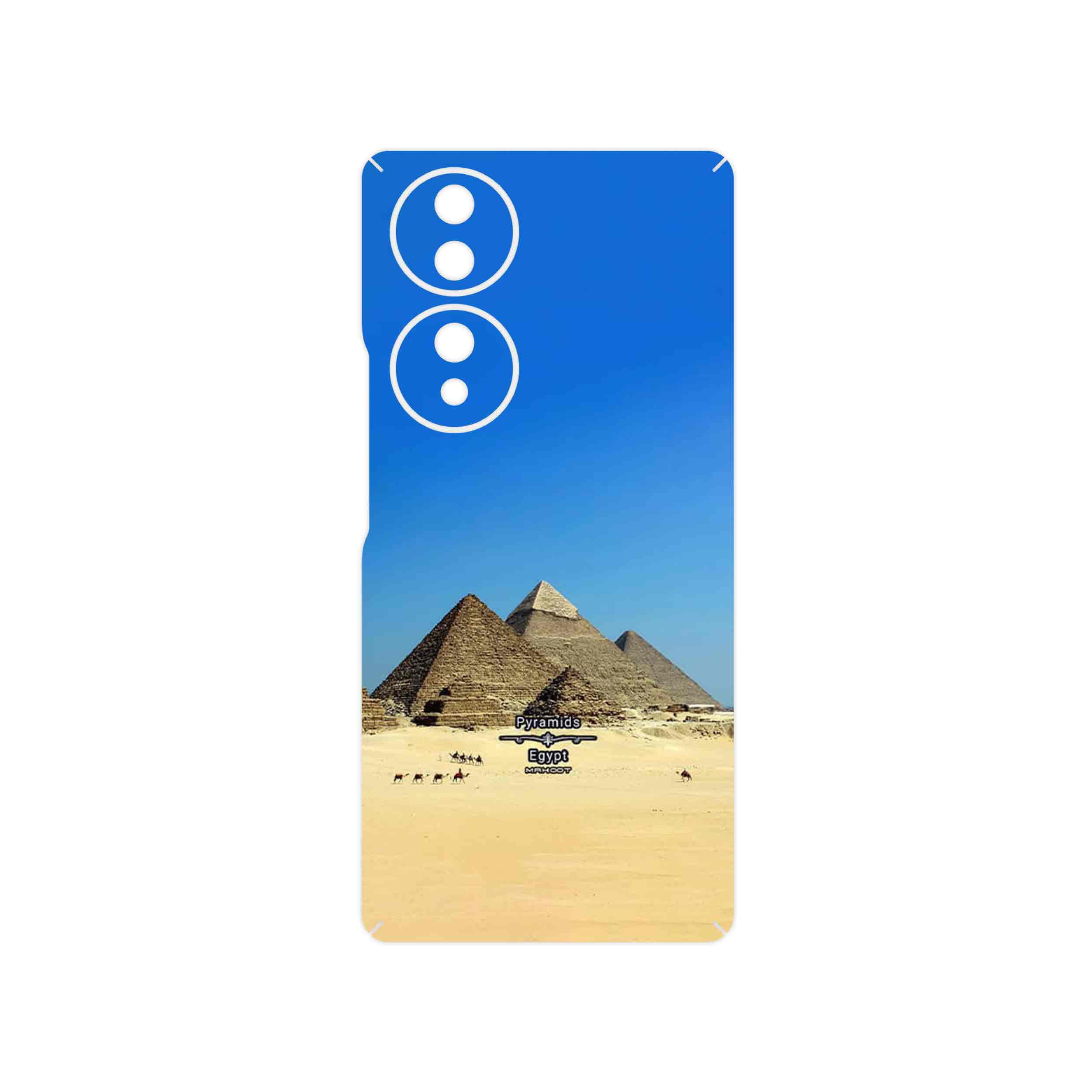 برچسب پوششی ماهوت مدل Pyramids of Egypt مناسب برای گوشی موبایل آنر 70