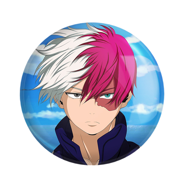 پیکسل خندالو مدل شوتو تودوروکی انیمه قهرمان من کد 13232