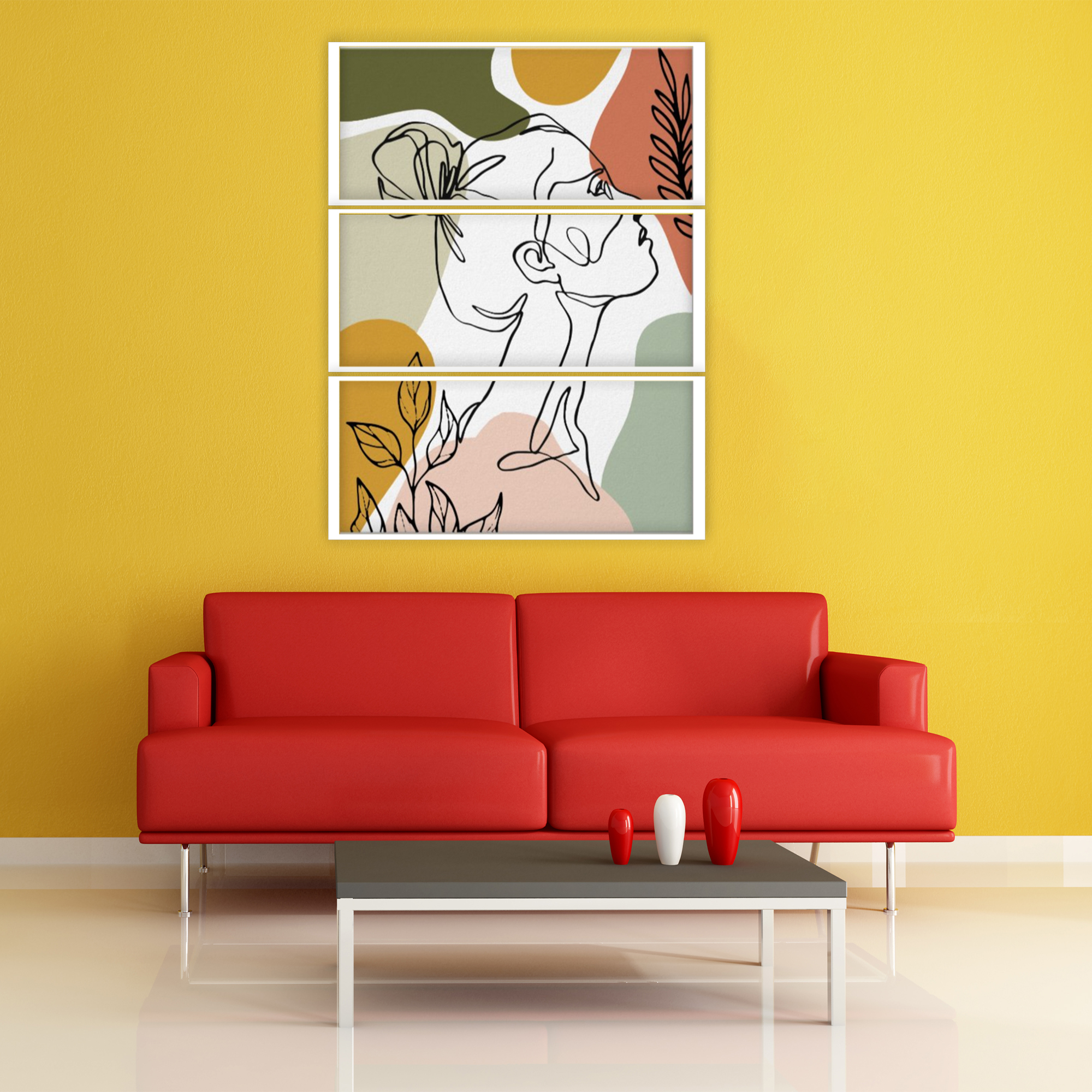 تابلو 3تکه مدل T1190