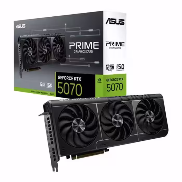 کارت گرافیک ایسوس PRIME GeForce RTX 5070 12GB GDDR7 (آکبند-گارانتی اصلی)