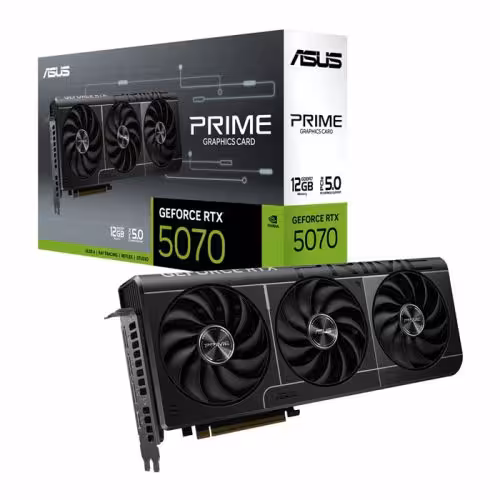 کارت گرافیک ایسوس PRIME GeForce RTX 5070 12GB GDDR7 (آکبند-گارانتی اصلی)