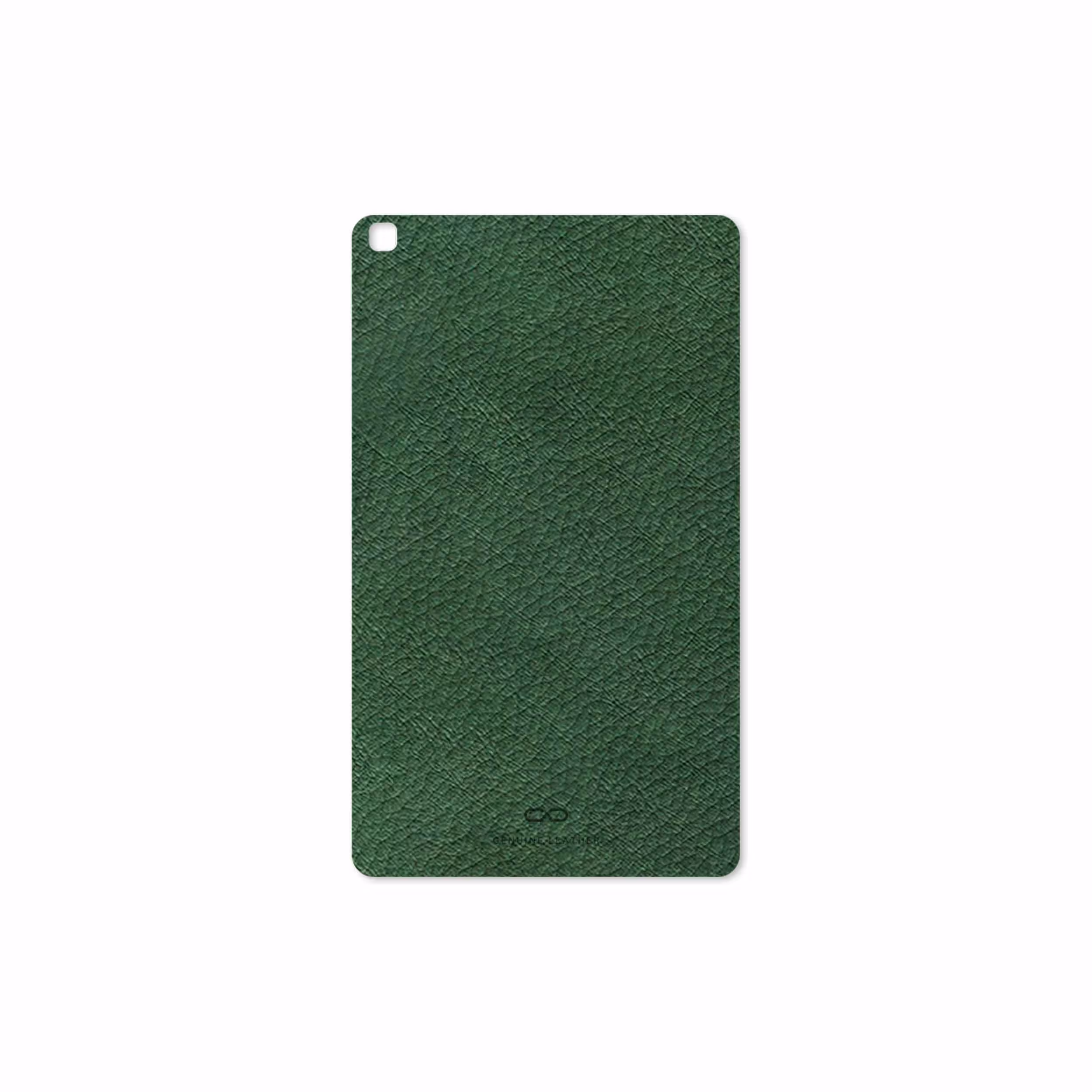 برچسب پوششی ماهوت مدل Green-Leather مناسب برای تبلت سامسونگ Galaxy Tab A 8.0 2019 T295