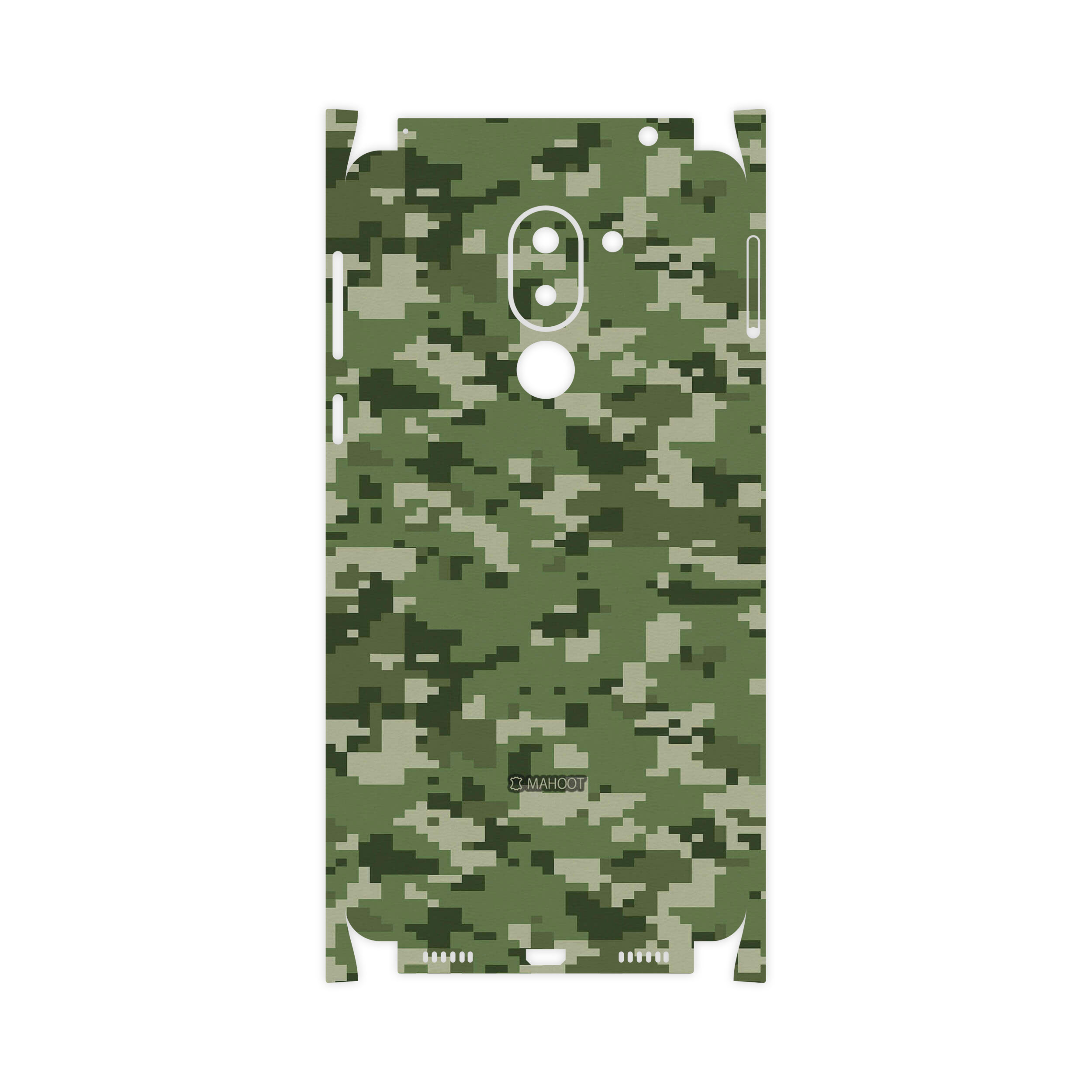 برچسب پوششی ماهوت مدل Army-Green-Pixel-FullSkin مناسب برای گوشی موبایل آنر 6X