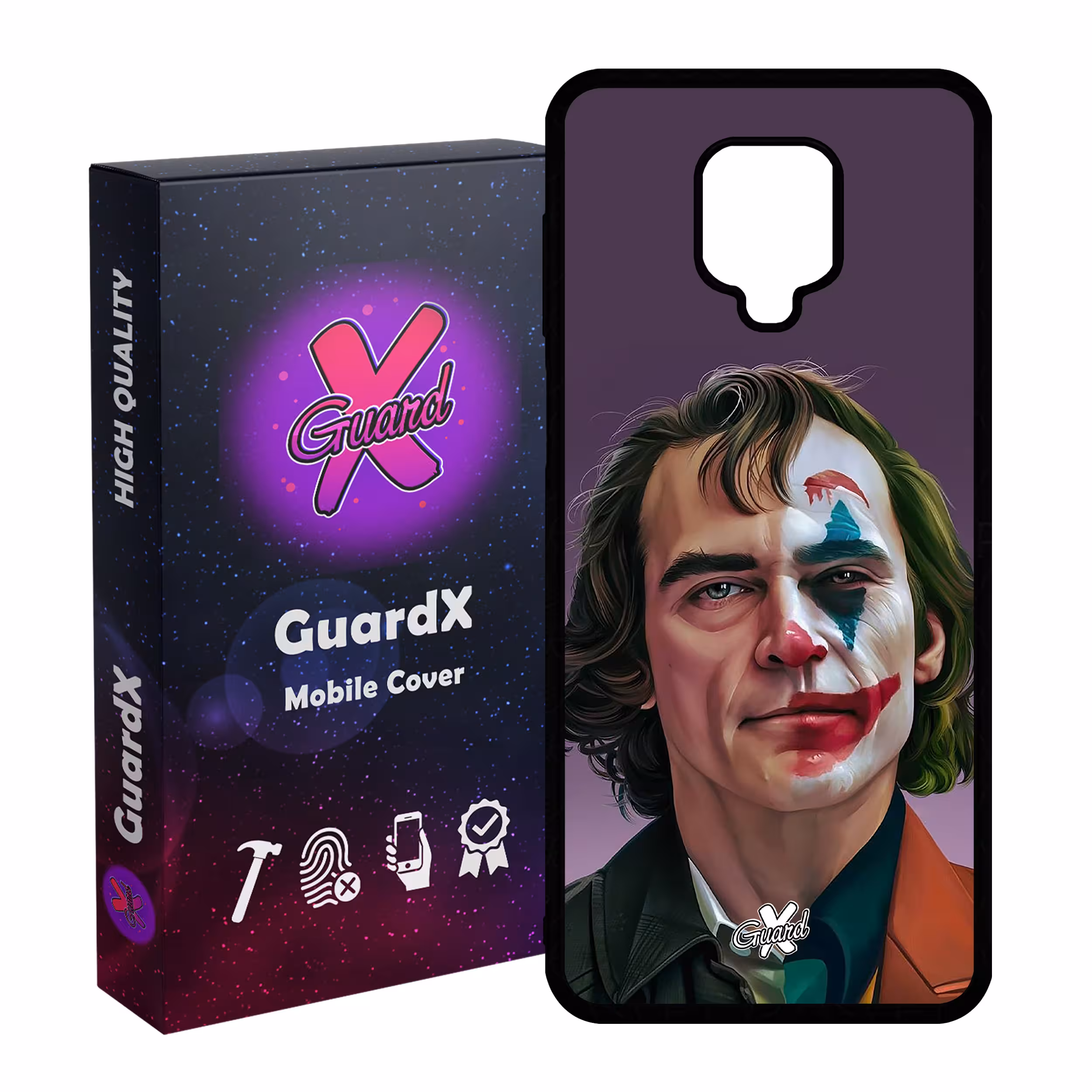 کاور گارد ایکس طرح Joker مدل Glass10083 مناسب برای گوشی موبایل شیائومی Redmi Note 9S / Note 9 Pro / Note 9 Pro Max