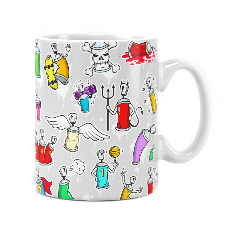 ماگ راویتا طرح گرافیتی مدل 1128