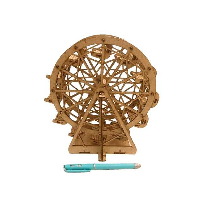 ماکت دکوری مدل ساختنی طرح چرخ فلک متحرک