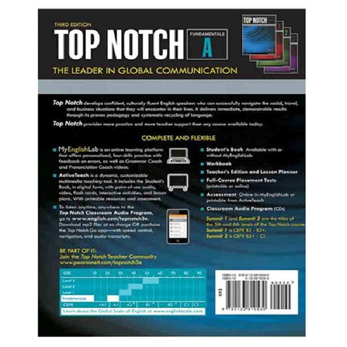 کتاب Top Notch اثر Joan Saslow And Allen Ascher انتشارات الوندپویان 8 جلدی