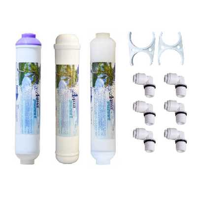 فیلتر تصفیه آب یخچال و فریزر آکوا پیورست مدل INLINE-ORP NEW 03 مجموعه 3 عددی