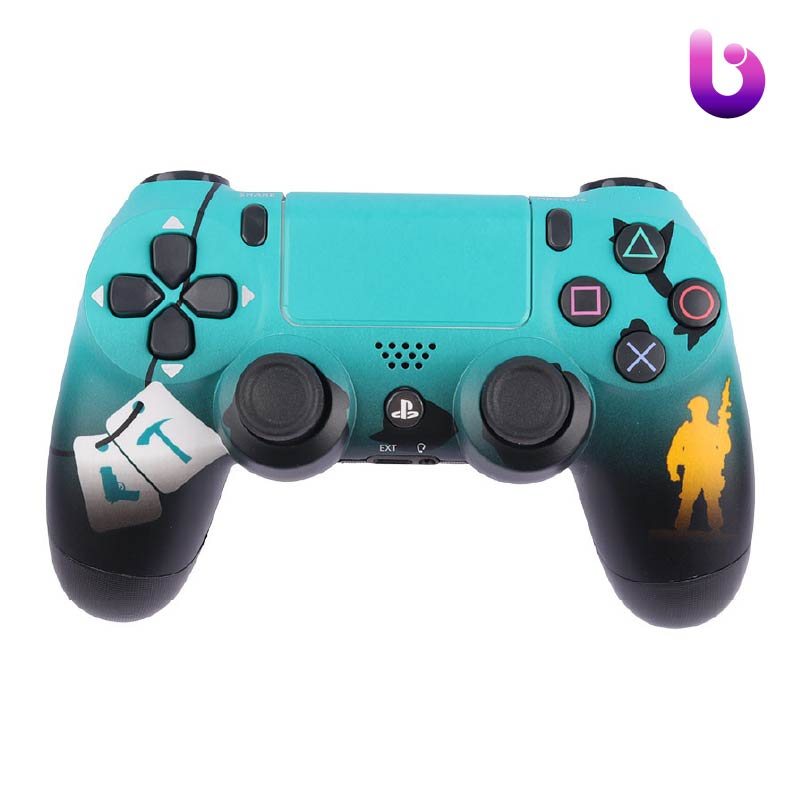 دسته بی سیم SONY PlayStation 4 DualShock 4 High Copy طرح کانتر مشکی سبز