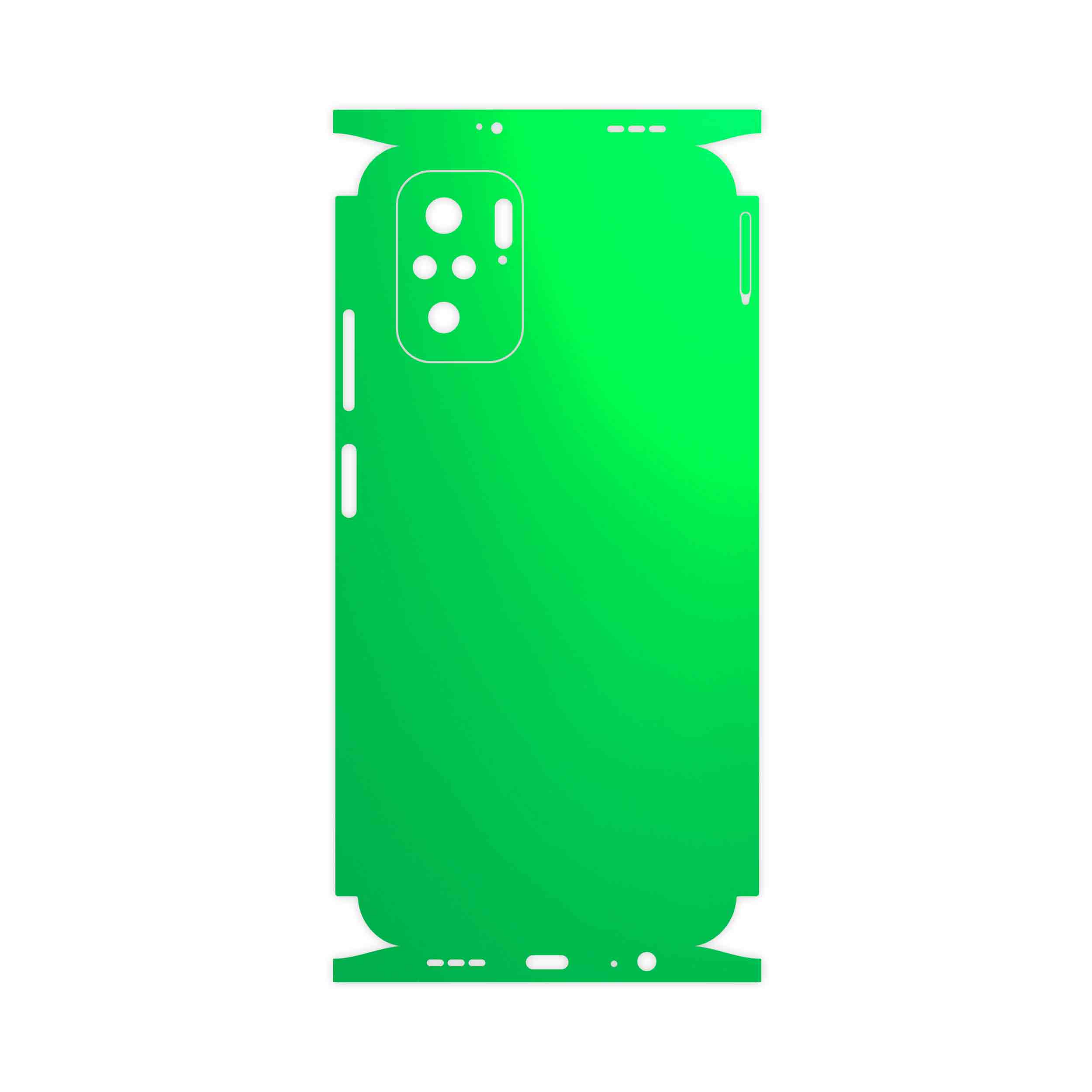برچسب پوششی ماهوت مدل Matte-Green-FullSkin مناسب برای گوشی موبایل شیائومی Poco M5s