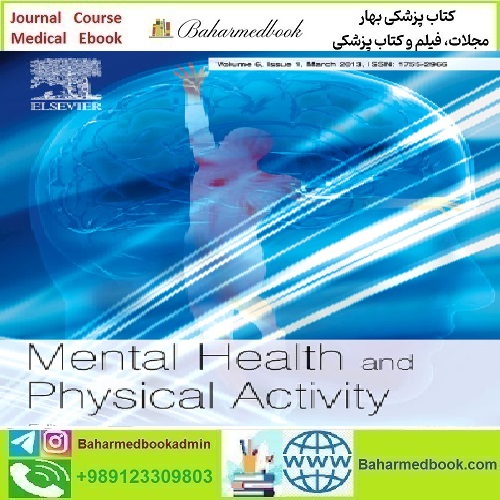 Mental Health and Physical Activity Volume 20 to 21 2021 TR
